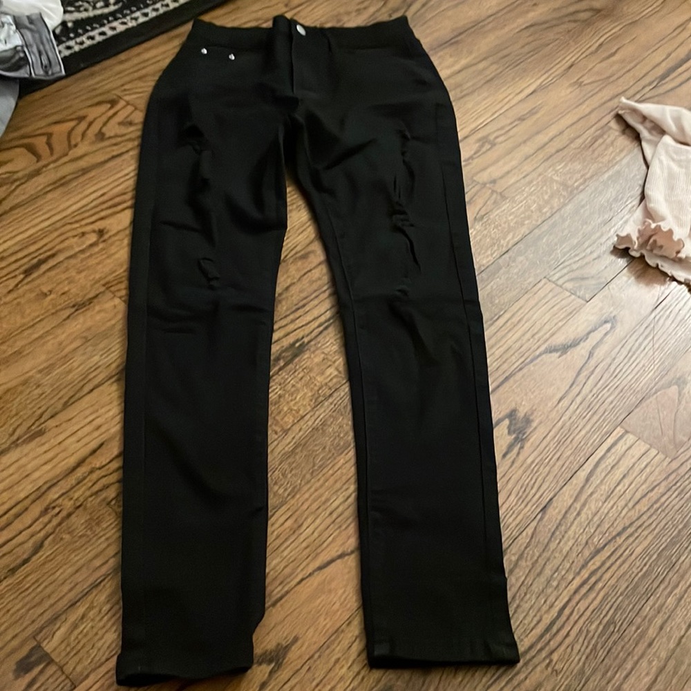 Black with rips